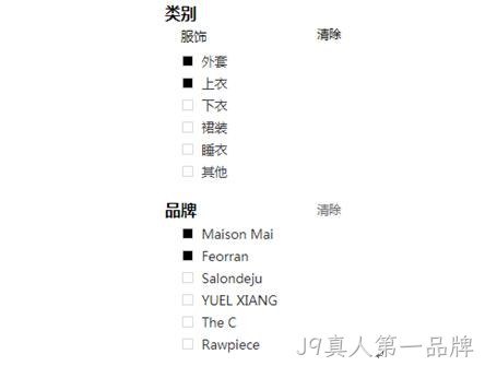 商品分类