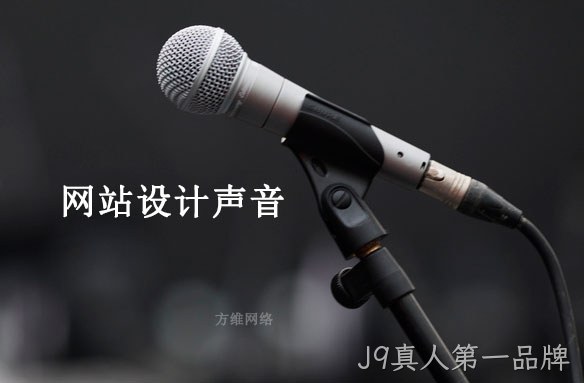 网站设计声音