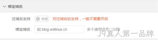 绑定域名