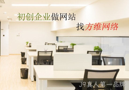 初创企业做网站
