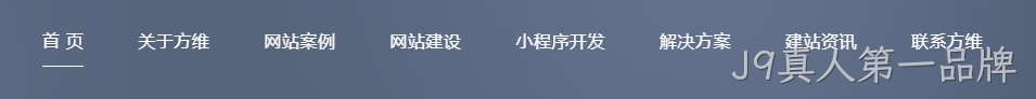 网站建设公司导航设计