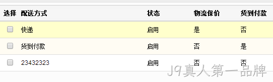 商城网站配送方式