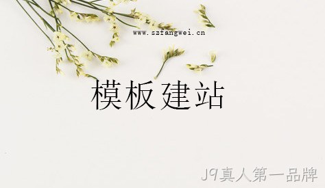 模板建站