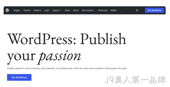 wordpress主页